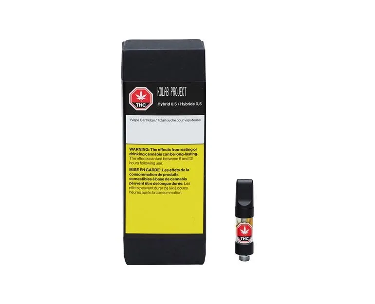 Kolab Project Strawberry Ice Sativa 1.0 g Prefilled Vape Cartridge 1g — Vape