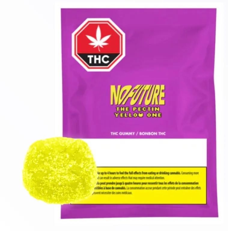 No Future The Pectin Yellow One 10mg THC 1x10g Soft Chew 10g — Edible