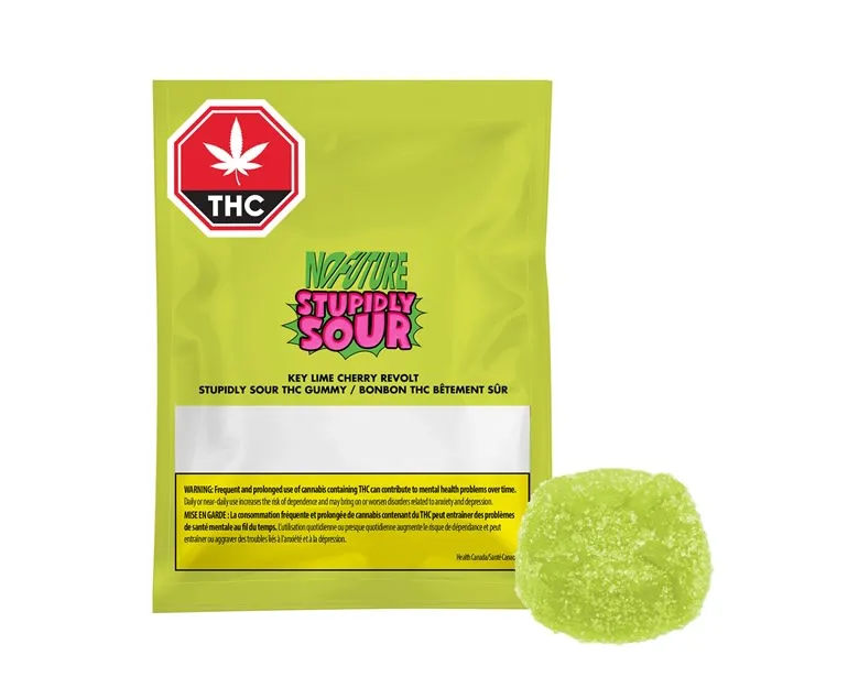 No Future Key Lime Cherry Revolt 1 x 10g Sour Soft Chew 10g — Edible