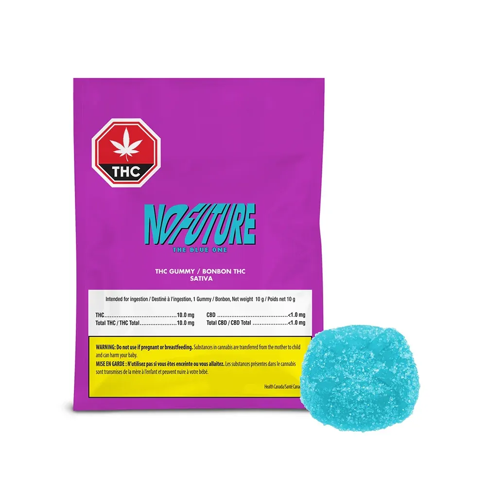 No Future Blue Sativa THC 1 x 10g Soft Chew 10g — Edible