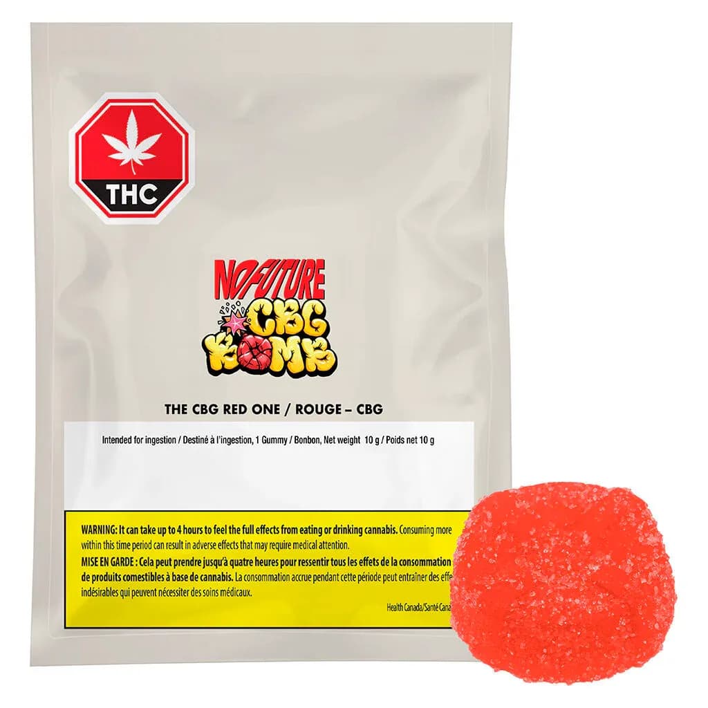 No Future No Future - No Future CBG Bomb - The CBG Red One 1x10g soft chew 10g — Edibles