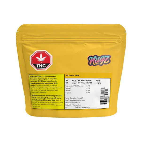Nugz Nugz - Guava Jam 7g Dried Flower 7g — Flower
