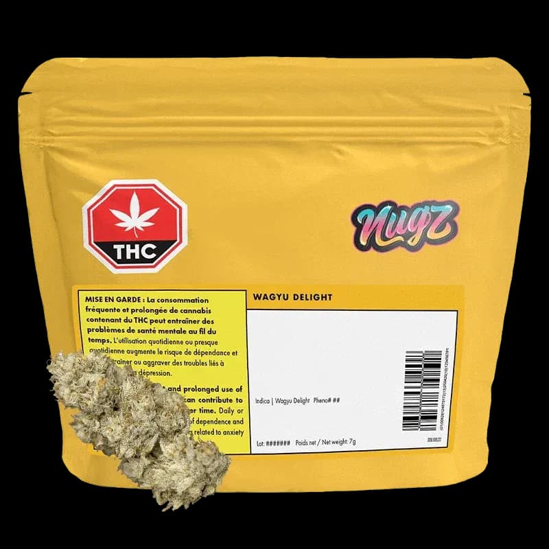 Nugz Wagyu Delight - Wagyu Delight 7g Dried Flower 7g — Flower