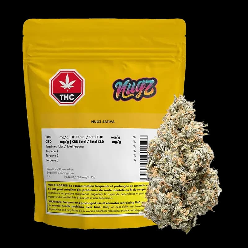 Nugz Nugz - SATIVA 14g Dried Flower 14g — Flower