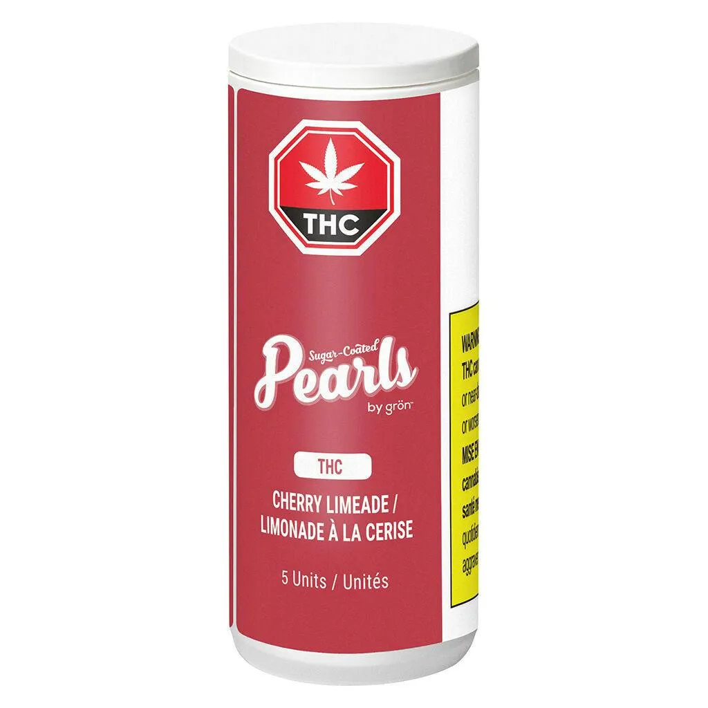 Pearls by gron Cherry Limeade THC 5 x 3.5g Soft Chews 17.5g — Edible