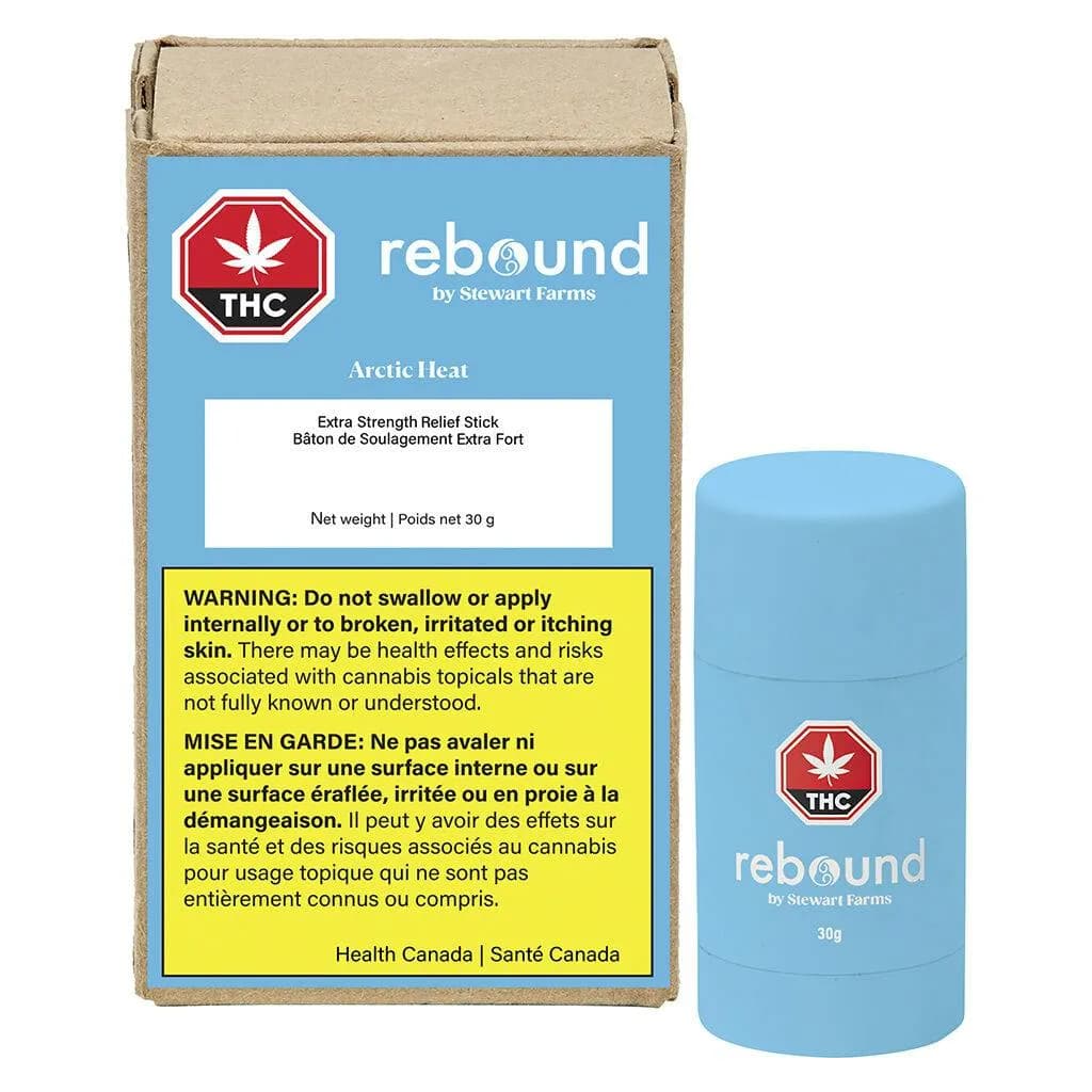 Rebound Rebound (Sample Size) Arctic Heat Relief Stick Extra Strength 6g Stick 6g — Topical