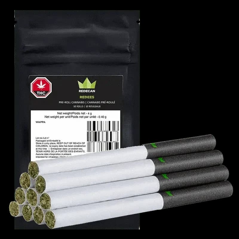 Redecan REDECAN REDEES - WAPPA 10 x 0.4 G PRE-ROLLS 4g — Pre-Roll