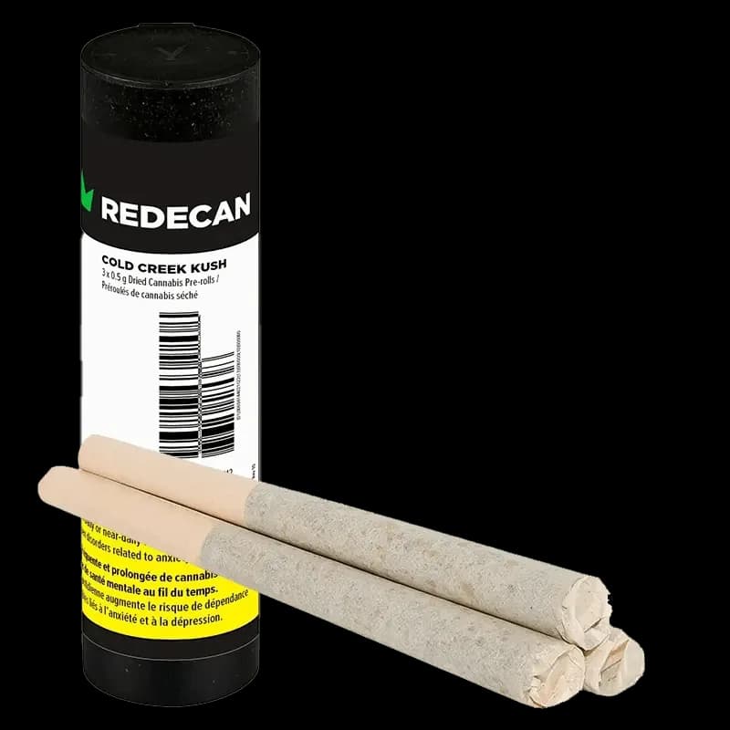 Redecan Redecan - Cold Creek Kush 5 x 0.5g Pre-Rolls 2.5g — Pre-Rolls