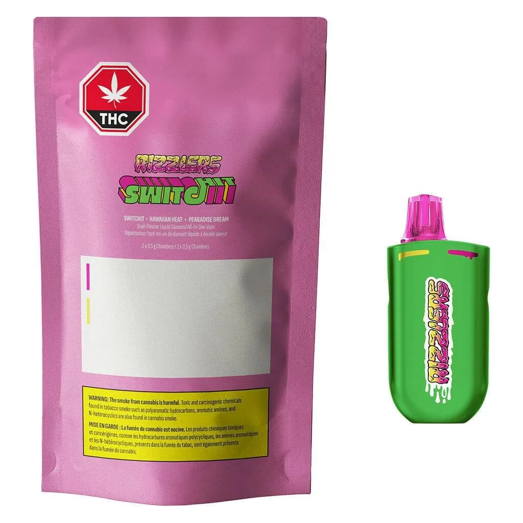 RIZZLERS RIZZLERS - Hawaiian Heat + Pearadise Dream 1g Liquid Diamond Disposable Vape 1g — Vape Carts