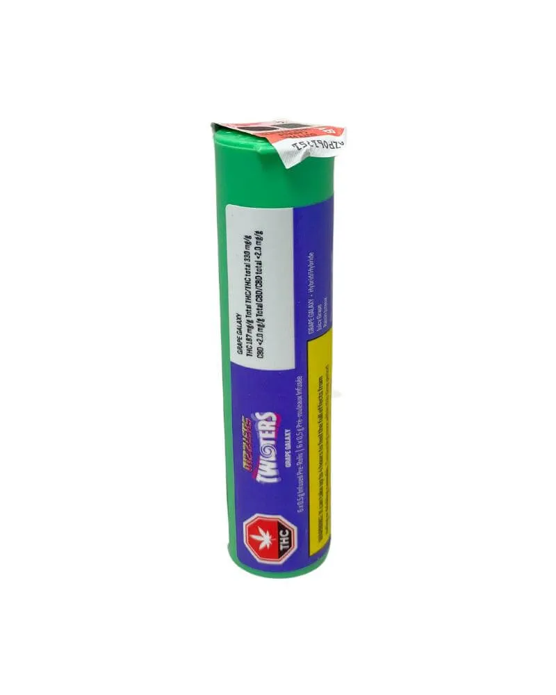 RIZZLERS RIZZLERS - Grape Galaxy 6 x 0.5g Distillate Infused Pre-Rolls 3g — Infused Pre-Rolls
