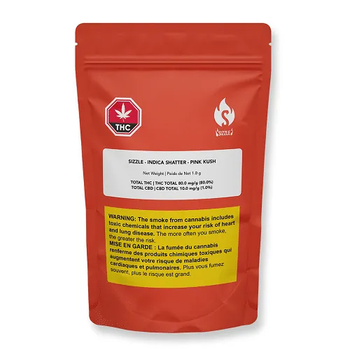 Sizzle Sizzle - Sizzle Indica 1g Shatter 1g — Concentrates