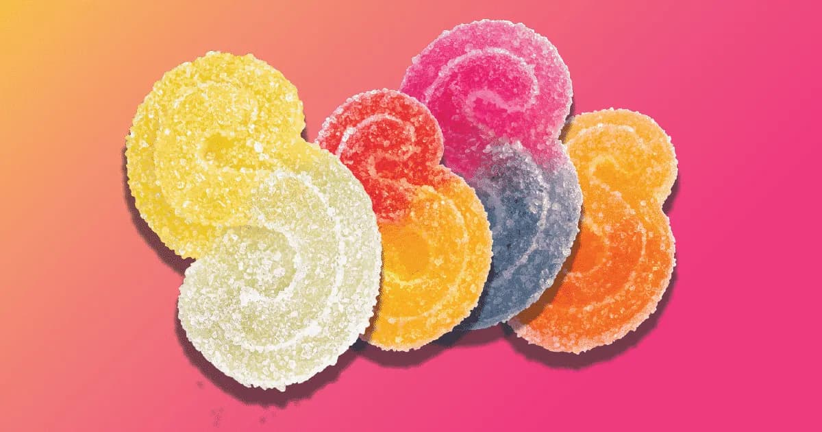 SOURZ by Spinach SOURZ by Spinach - Fully Blasted Strawberry Watermelon 1:1 CBG | THC 1pk soft chew 5g — Edibles