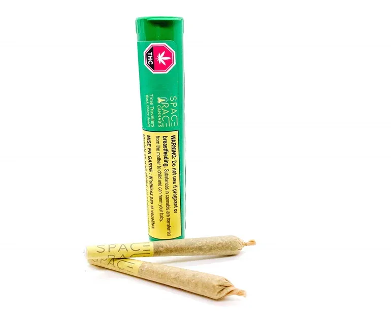 SPACE RACE CANNABIS Time Travellers 2 x 0.4g Pre-Rolls 0.8g — Pre-Roll