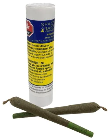 SPACE RACE CANNABIS SPACE RACE CANNABIS ATLANTIS 2 x 1g 2g — Pre-Roll