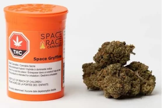 SPACE RACE CANNABIS SPACE RACE CANNABIS - Space Gryffins 3.5g Dired Flower 3.5g — Flower