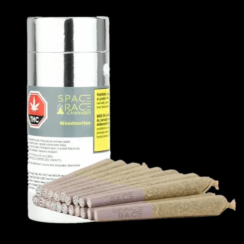 SPACE RACE CANNABIS SPACE RACE CANNABIS - Weedeorites 20 x 0.4g Pre-Rolls 8g — Pre-Rolls