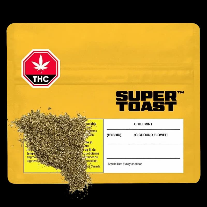 Super Toast Chill Mint 7g Dried Flower 7g — Milled Flower