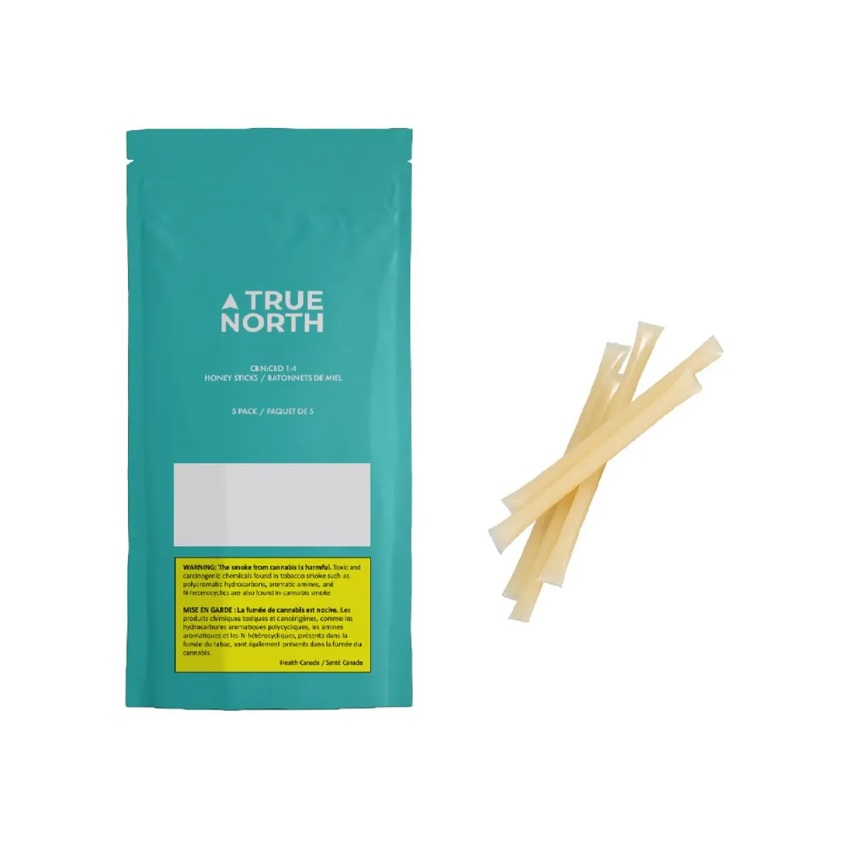 True North Cannabis Corp. CBN:CBD 1:4 Honey Stick 5x3.5g 17.5g — Edible