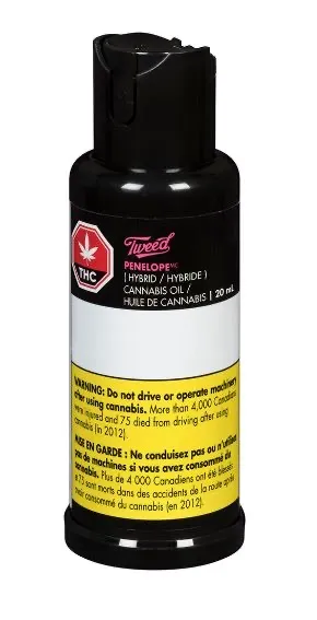 Tweed Penelope 20 mL Oral Spray Oil 20g — Oils or Sprays