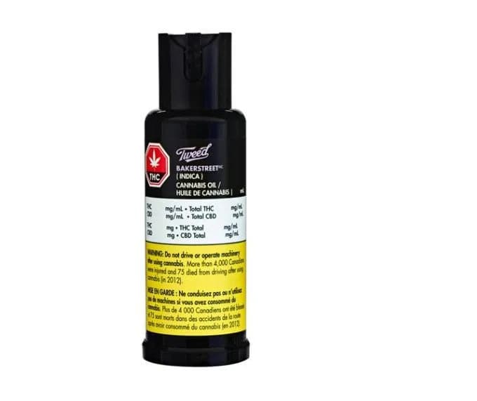 Tweed Bakerstreet 20 mL Oral Spray Oil 20g — Oils or Sprays