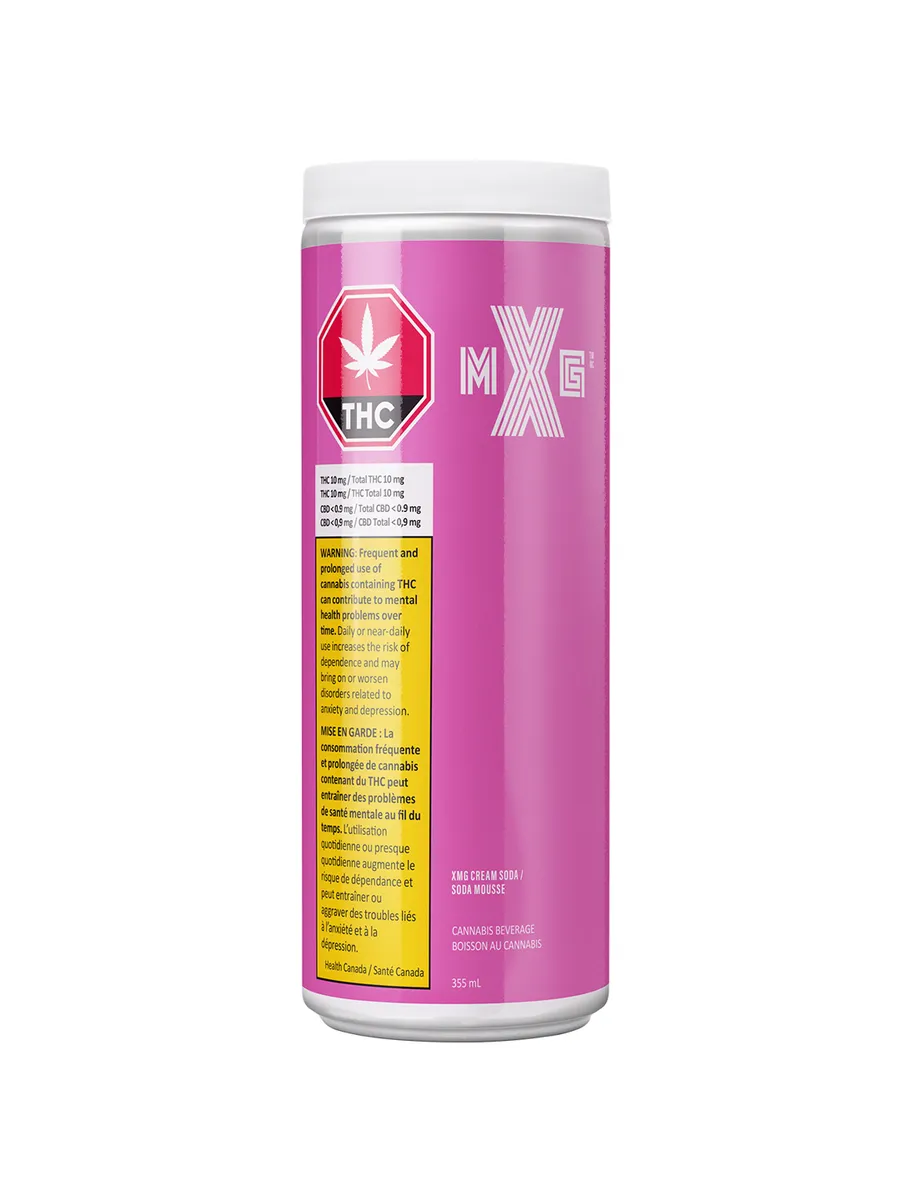 XMG XMG CREAM SODA 355 ML 355g — Beverage