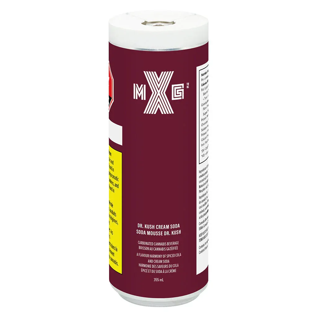 XMG XMG Dr. Kush Cream Soda 355ml Soda 355g — Beverages