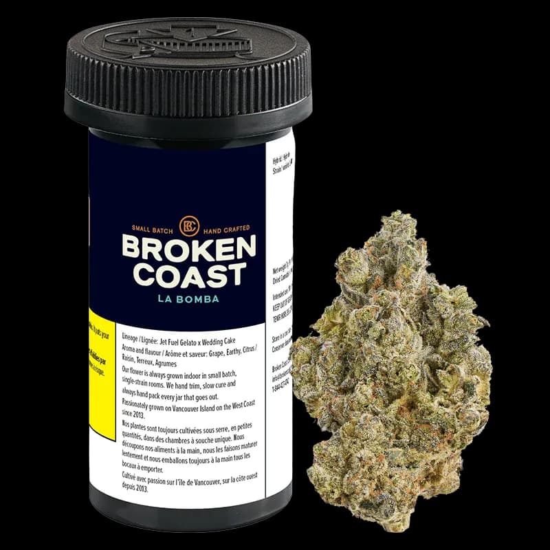 Broken Coast - La Bomba 7g Dried Flower by Broken Coast - Flower