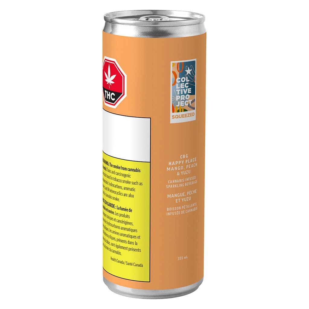 COLLECTIVE PROJECT - Collective Project Happy Place (CBG:THC 20:10) 355mL Beverage by COLLECTIVE PROJECT - Beverages