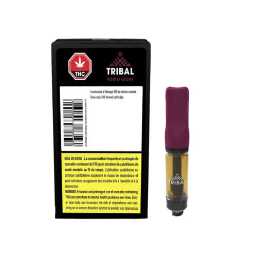 Tribal - Tribal Porto Leche Live Resin 1g Prefilled Vape Cartridge by Tribal - Vape Carts