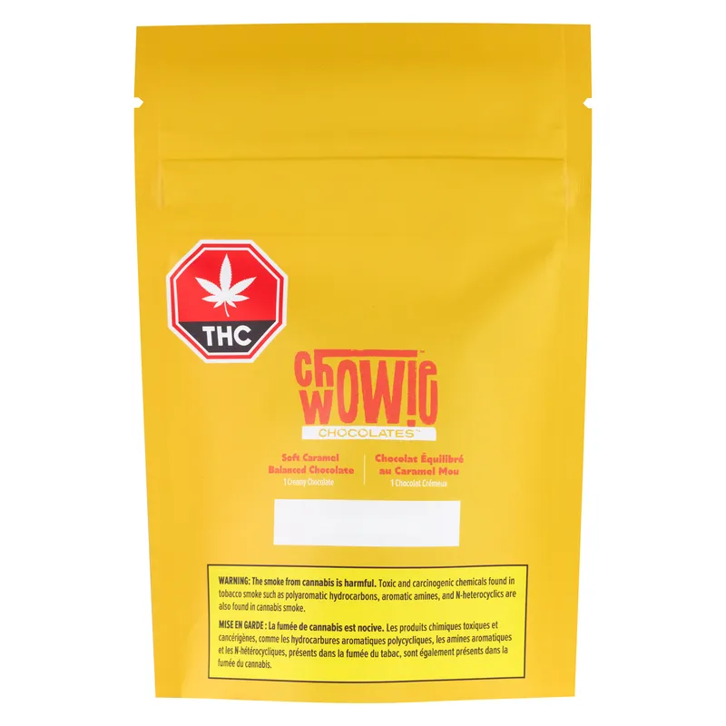 Soft Caramel Balanced Chocolate by Chowie Wowie - Edibles