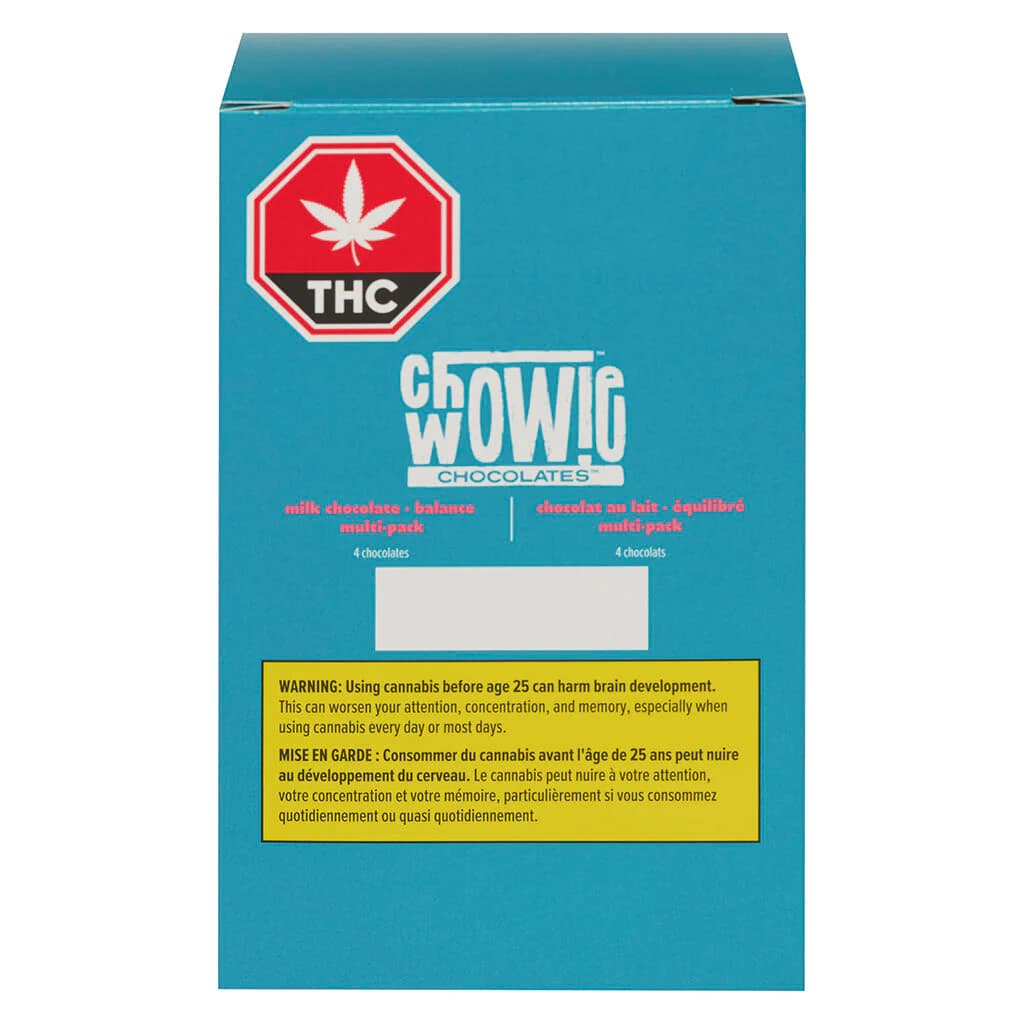 Balanced Milk Chocolate Multi-Pack by Chowie Wowie - Edibles