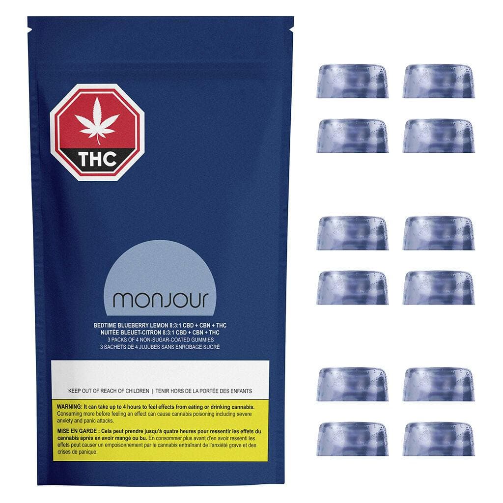 Monjour CBN Bedtime Blueberry Lemon Multi-Pack by Monjour - Edibles