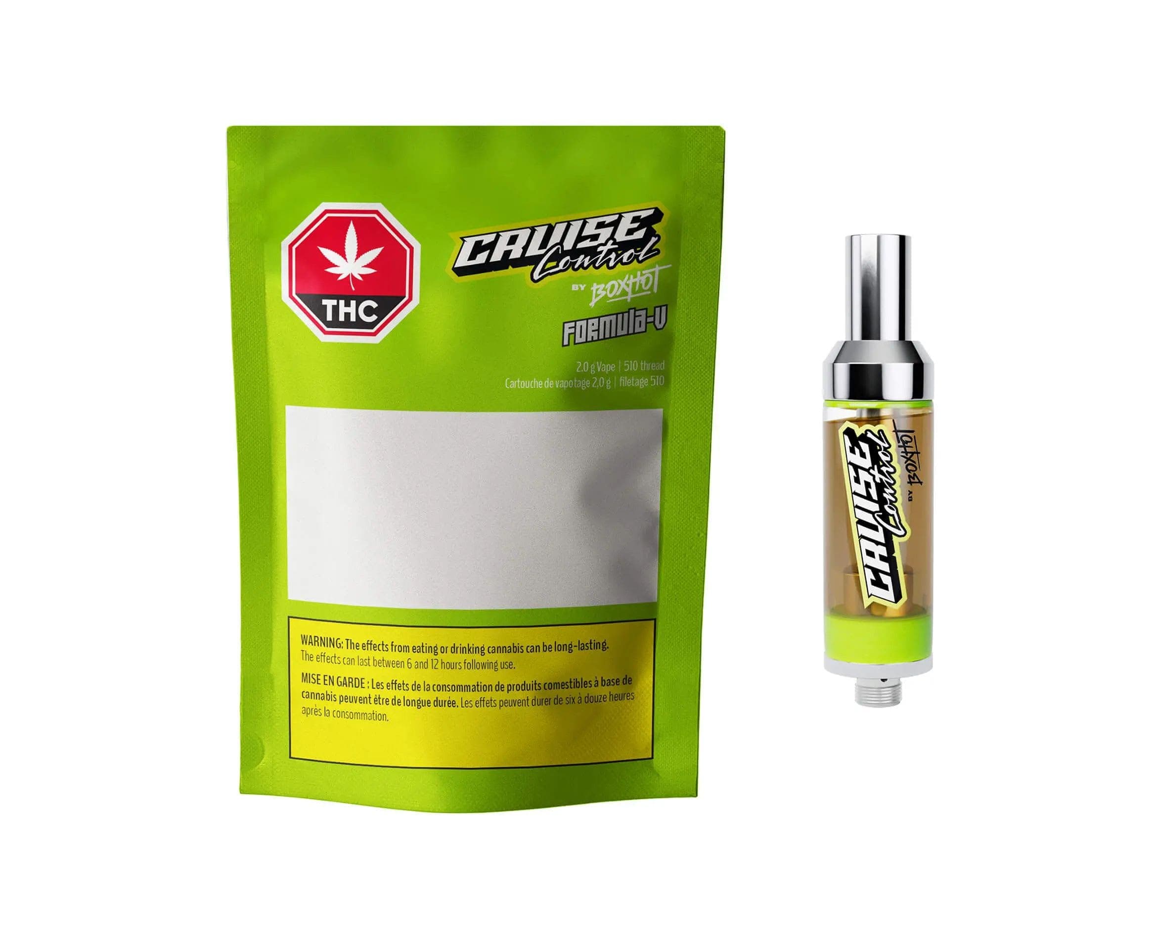 Cruise Control by Boxhot - Formula V 2g by Cruise Control by Boxhot - Vape Carts