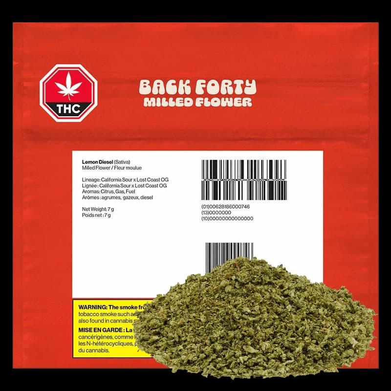 Lemon Diesel by Back Forty - Flower