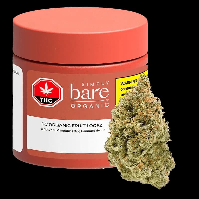 Simply Bare BC Organic Fruit Loopz 3.5g Dried Flower 3.500g — Flower