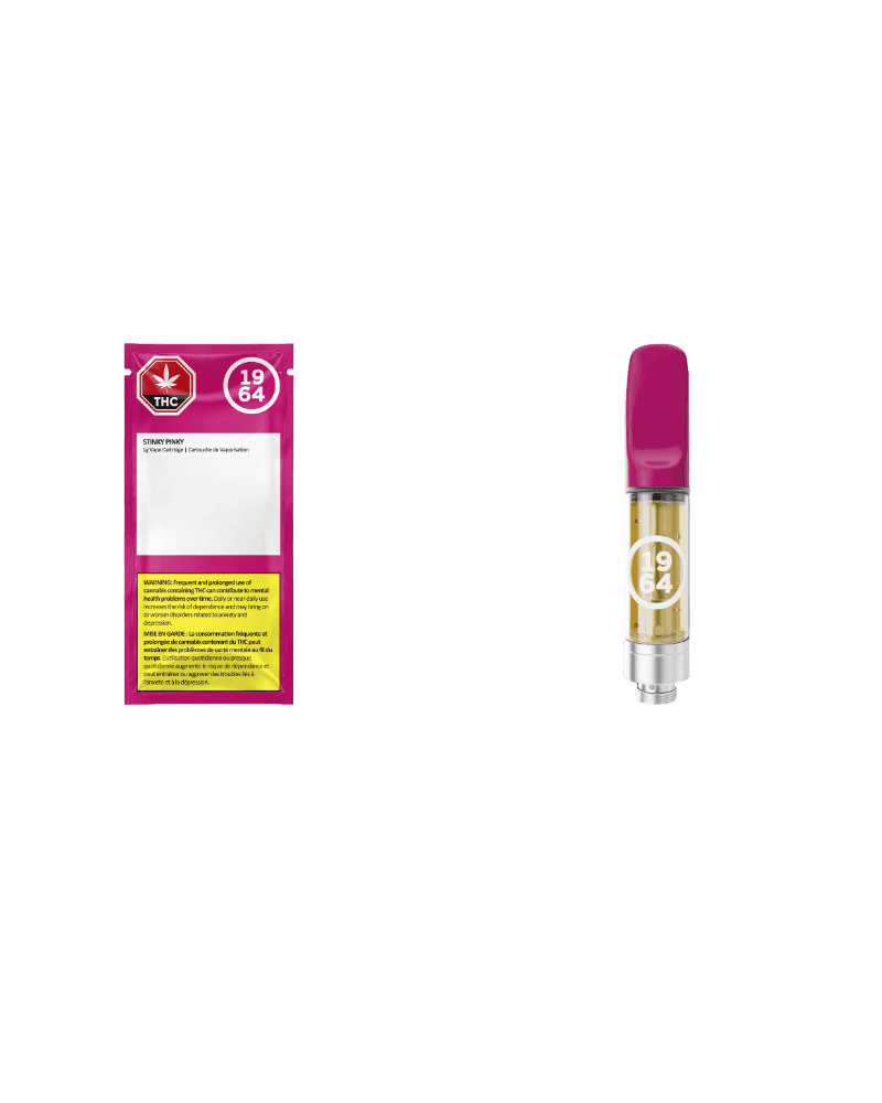 1964 Stinky Pink FSE Resin 1g Prefilled Vape Cartridge