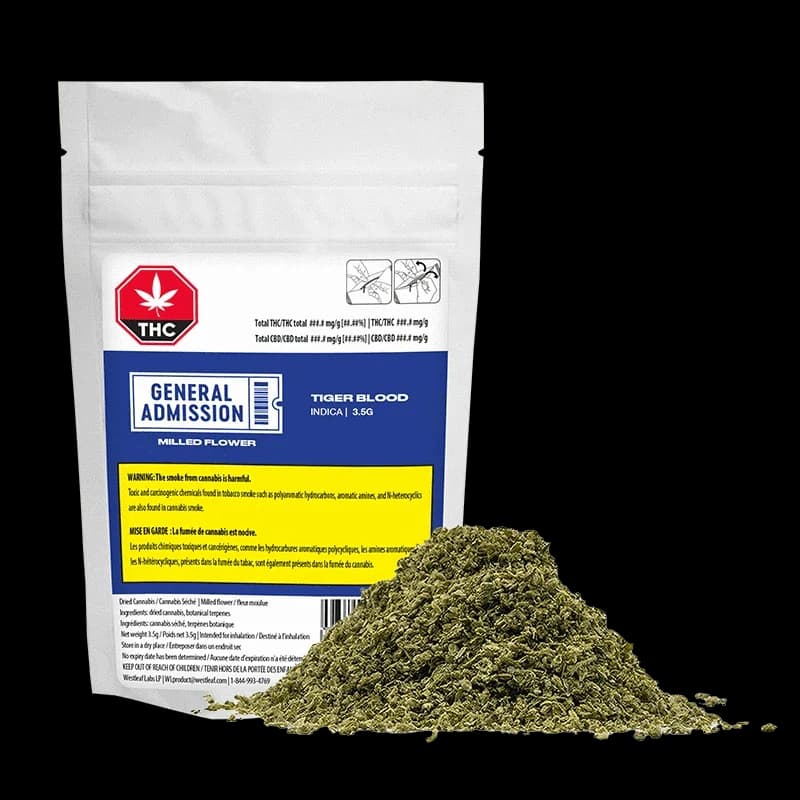 General Admission - Tiger Blood 3.5g Milled Flower by General Admission - Flower