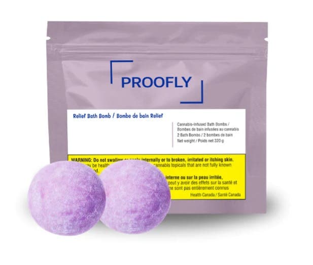Relief Bath Bomb by Proofly - Topicals