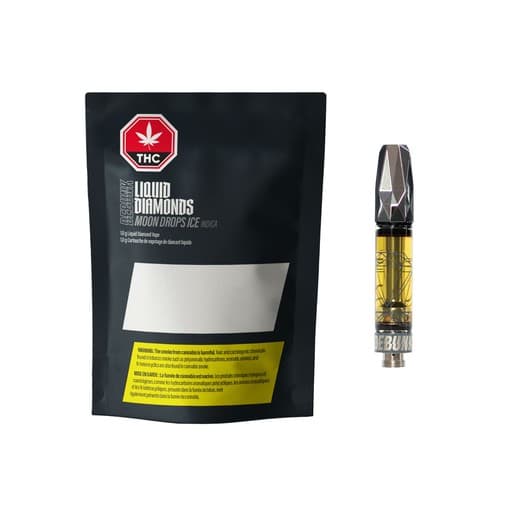 ICE - Moon drops Liquid Diamonds Vape Cartridge by DEBUNK - Vape Carts