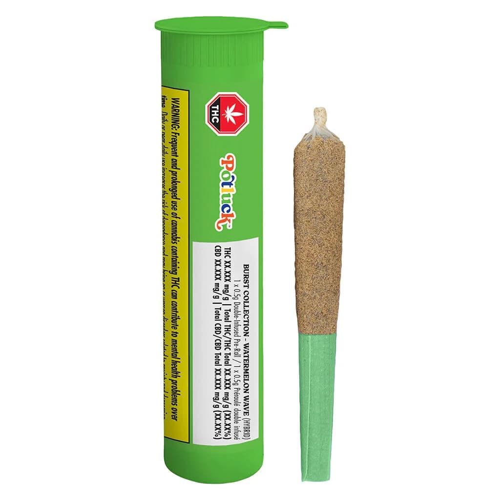 Watermelon Wave by Potluck - Infused Pre-Rolls