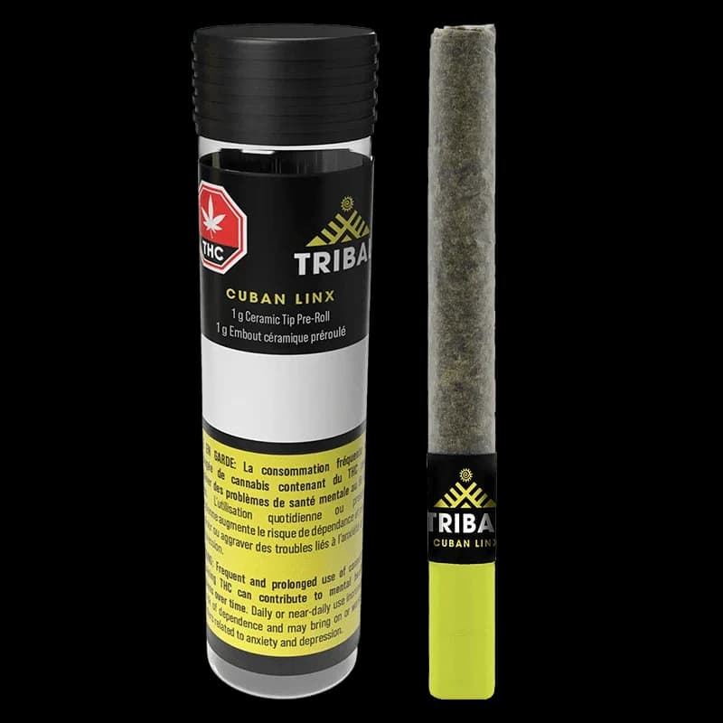 Cuban Linx Ceramic Tip Pre-roll by Tribal - Pre-Rolls