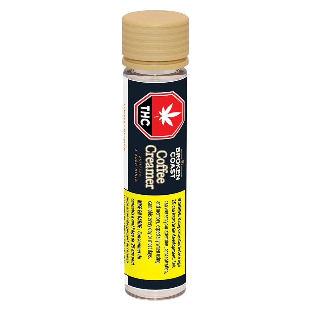 Broken Coast Broken Coast - Coffee Creamer 1 x 1g Blunt 1g — Pre-Rolls