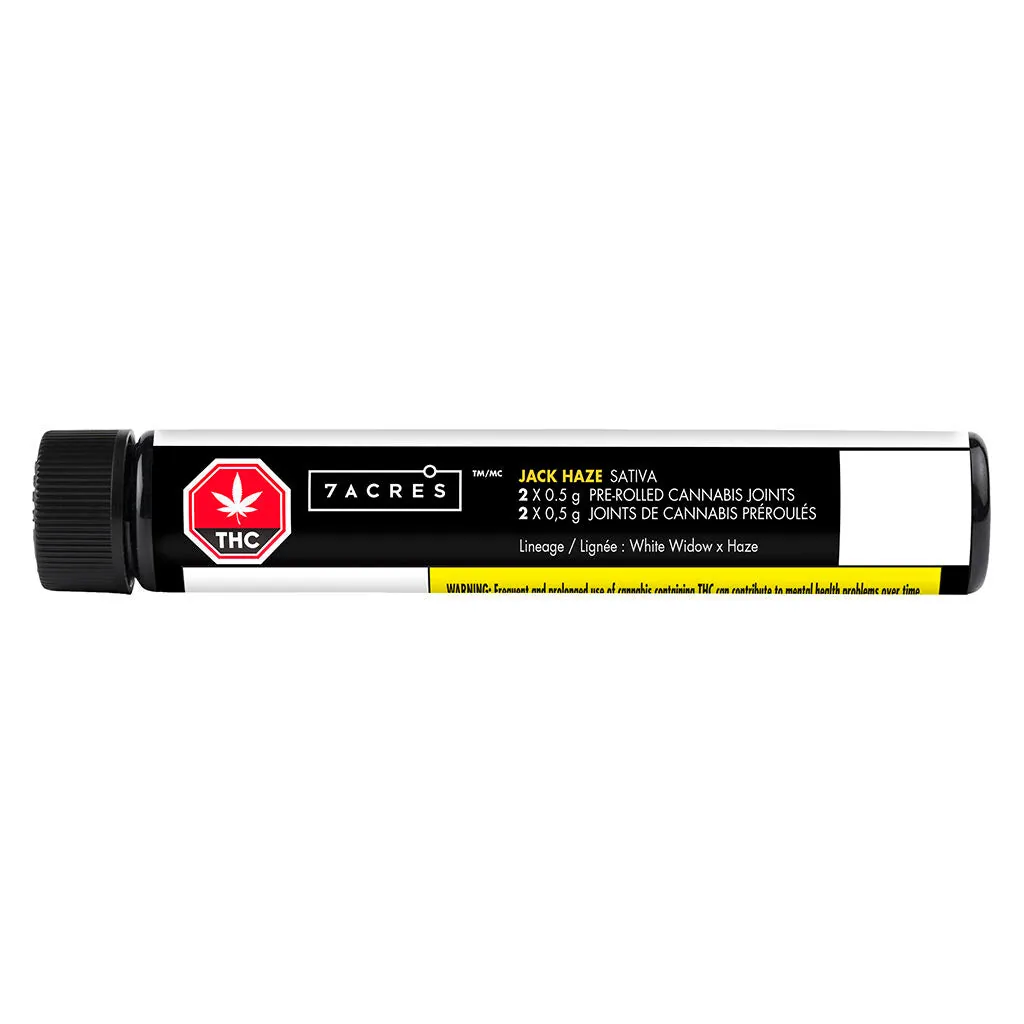 7ACRES 7ACRES - Jack Haze 2 x 0.5g Pre-Rolls 1g — Pre-Rolls