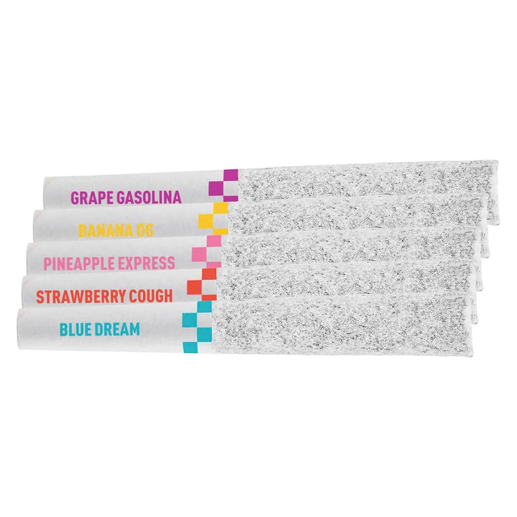 Claybourne Claybourne - Flavour Pack 5 x 0.5g Liquid Diamond Infused Pre-Rolls 2.5g — Infused Pre-Rolls