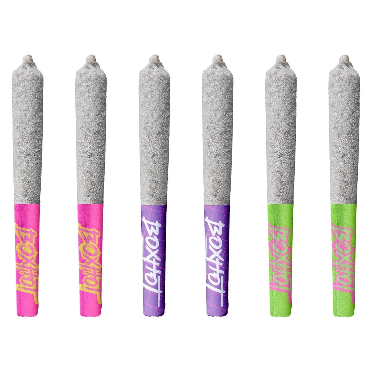 BOXHOT Diamond Doobies Double Trifecta Mixer Pack 2 x 3 x 0.5g 3g — Infused Pre-Rolls