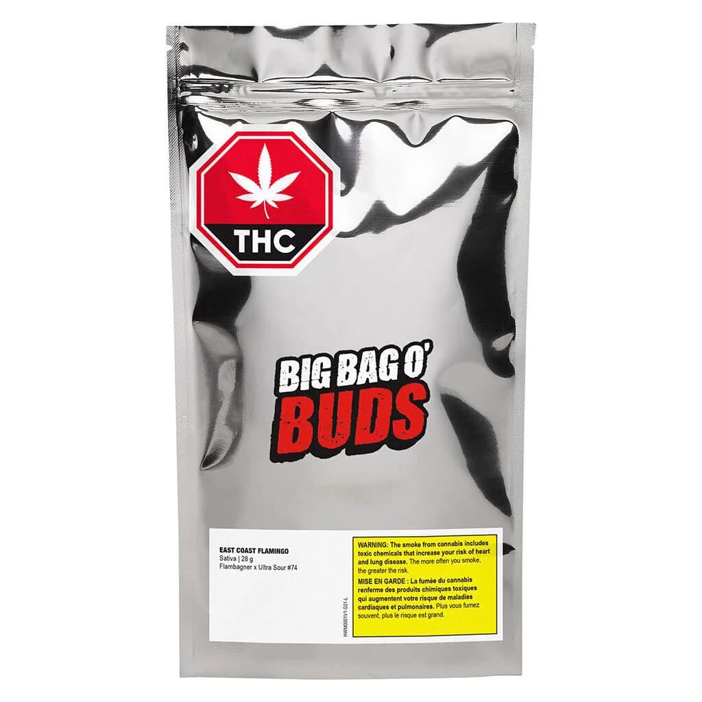 Big Bag O' Buds Big Bag O' Buds - BBOB East Coast Flamingo 28g Dried Flower 28g — Flower