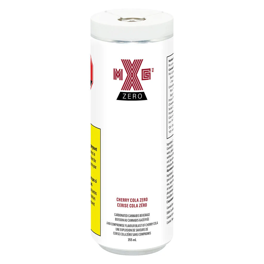 XMG Zero XMG Zero - Cherry Cola Zero 355ml Soda 355g — Beverages