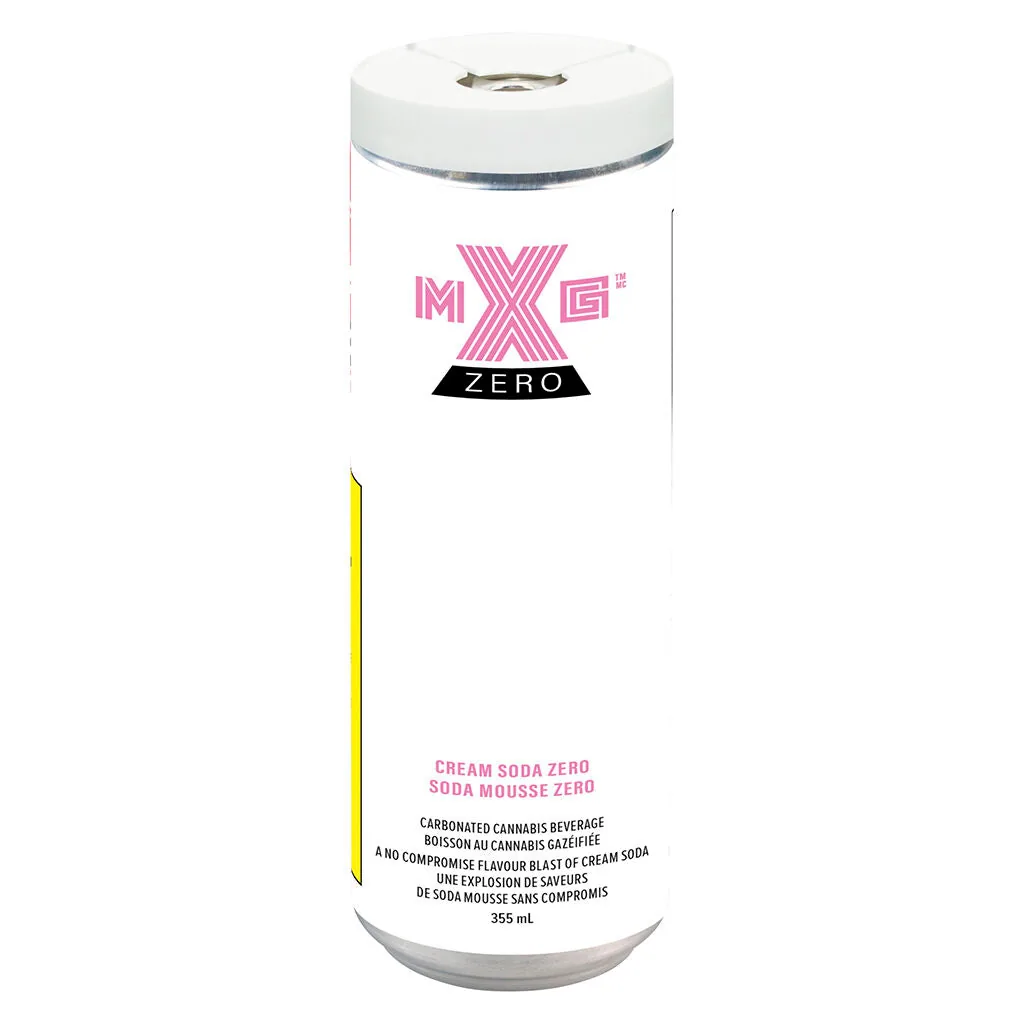 XMG Zero XMG Zero - Cream Soda Zero 4 x 355ml 1420g — Beverages