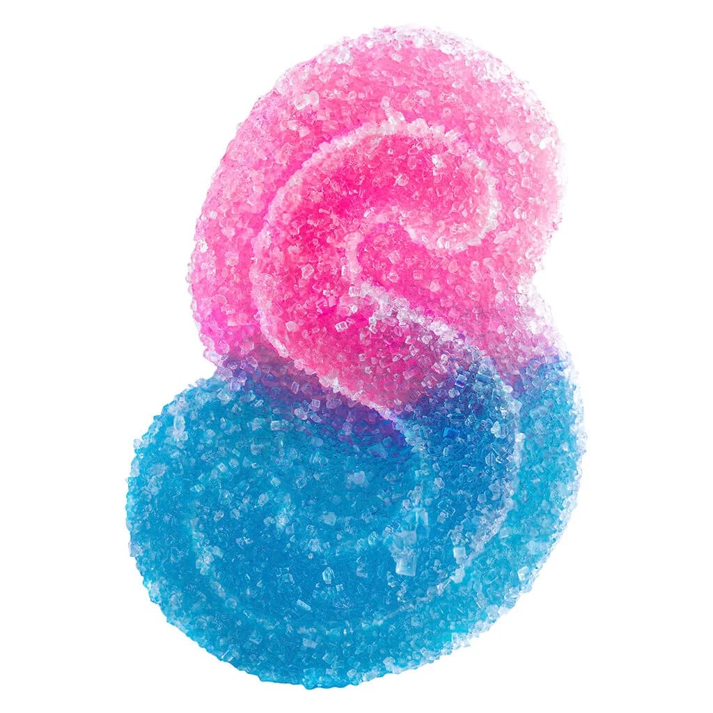 SOURZ by Spinach SOURZ by Spinach - Multipack of 10 Fully Blasted Blue Raspberry Watermelon 1x 10mg Soft Chews — Edibles