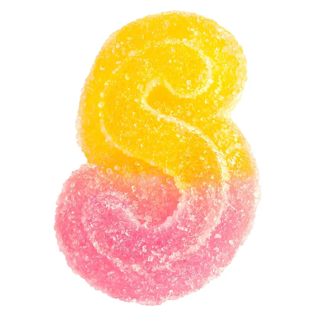 SOURZ by Spinach SOURZ by Spinach - Multipack of 10 Fully Blasted Pink Lemonade 1 x 10mg Soft Chews 50g — Edibles